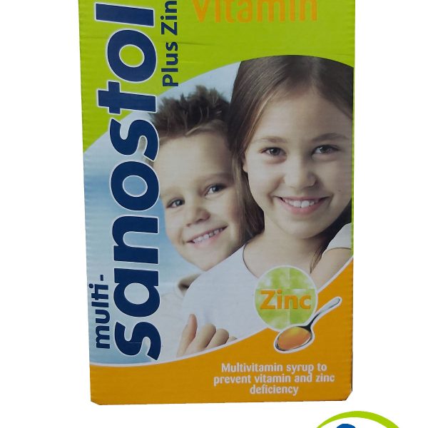 شربت مولتی سانستول پلاس زینک روژین فارمد